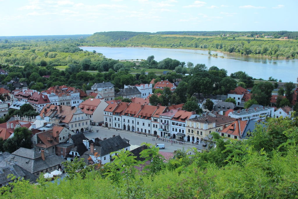 Kazimierz Dolny - widok z góry Trzech Krzyży