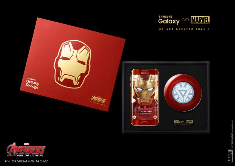 Limitowana edycja Galaxy S6 Edge Iron Man
