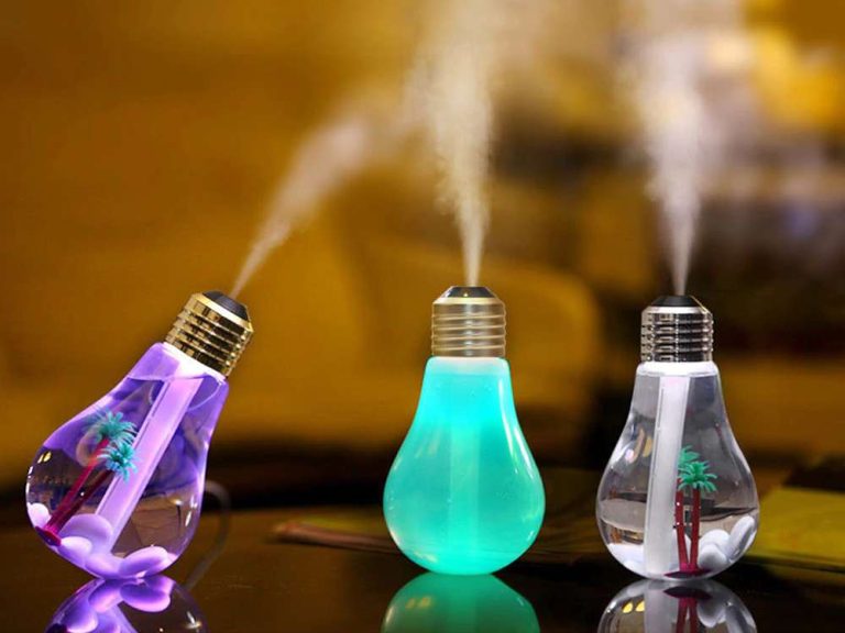 Nawilżacz powietrza w kształcie żarówki Brelong (recenzja)